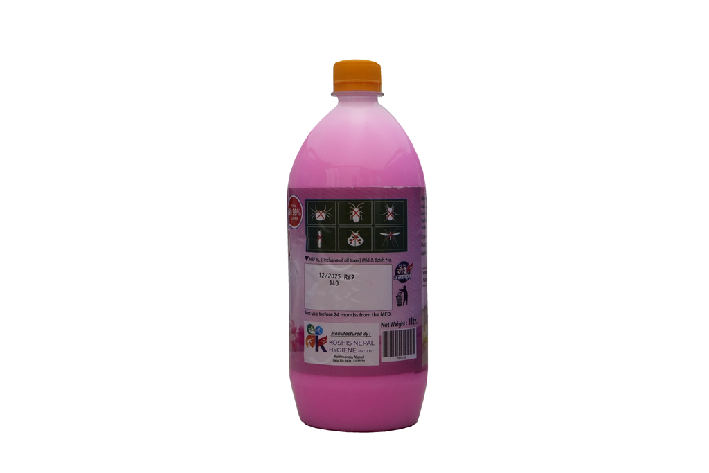 NATIONAL PHENYL WITH ROSE FRAGRANCE 1LTR